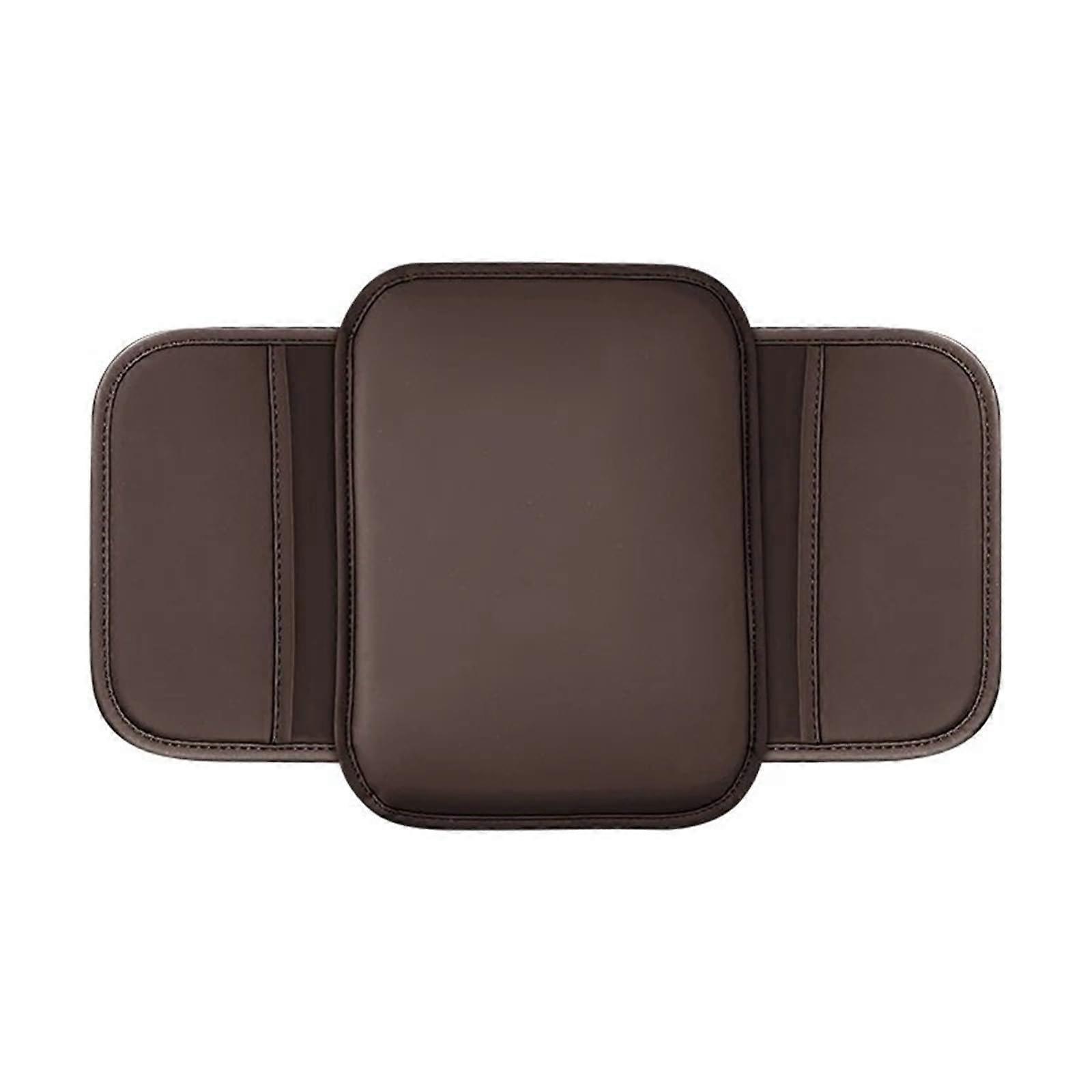 For Volvo XC40 XC60 XC90 Center Console Armrest Cushion Holder (1pc brown)