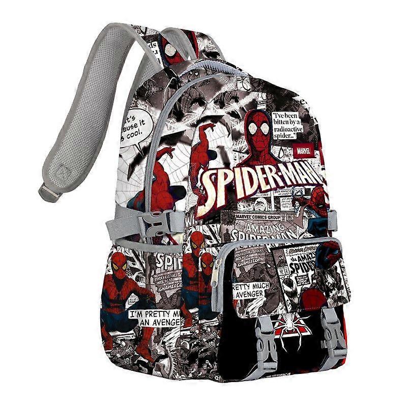 Spider Man student backpack Marvel large capacity casual double-layer student backpack