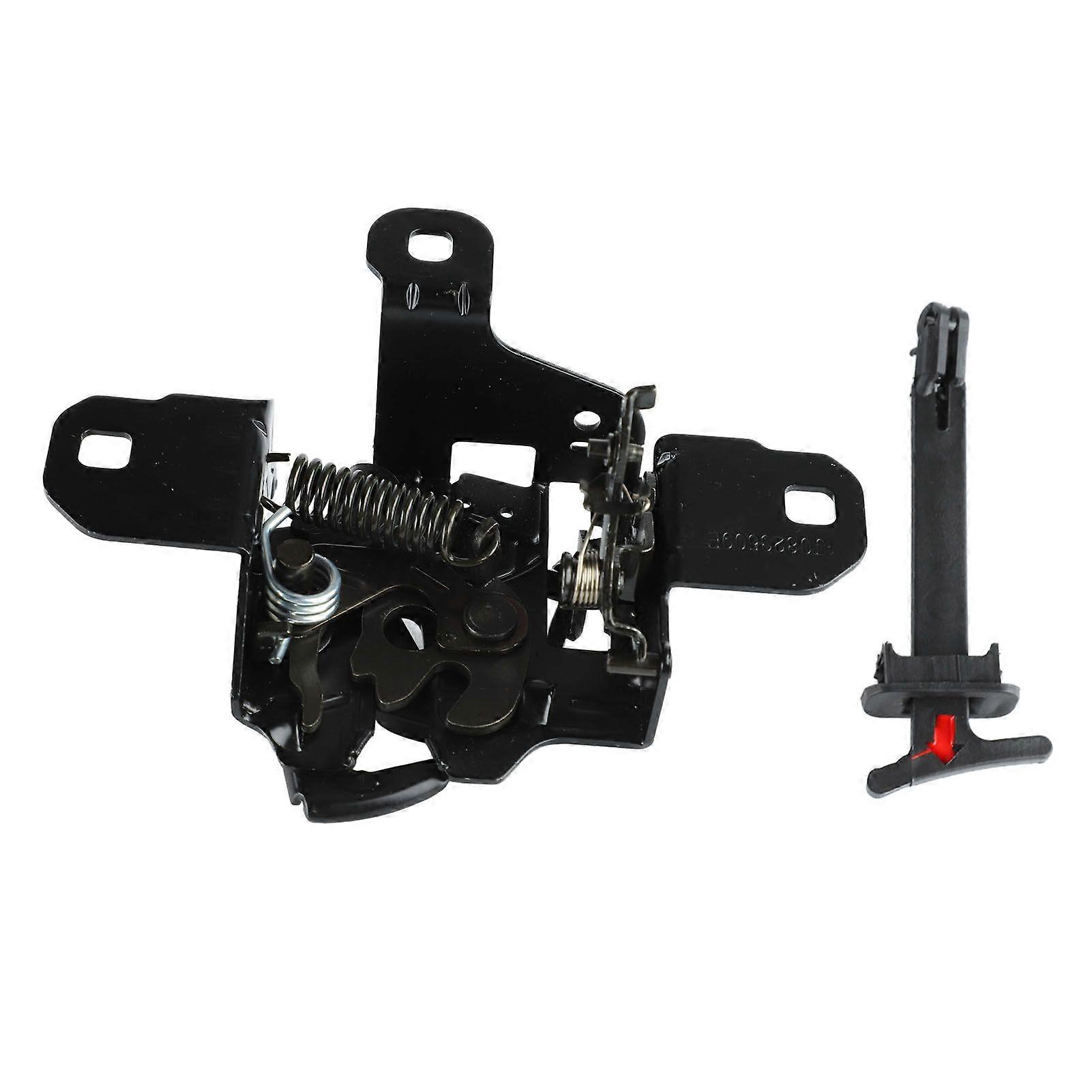 iron construction hood latch lock set for bora 1j0823509 durable