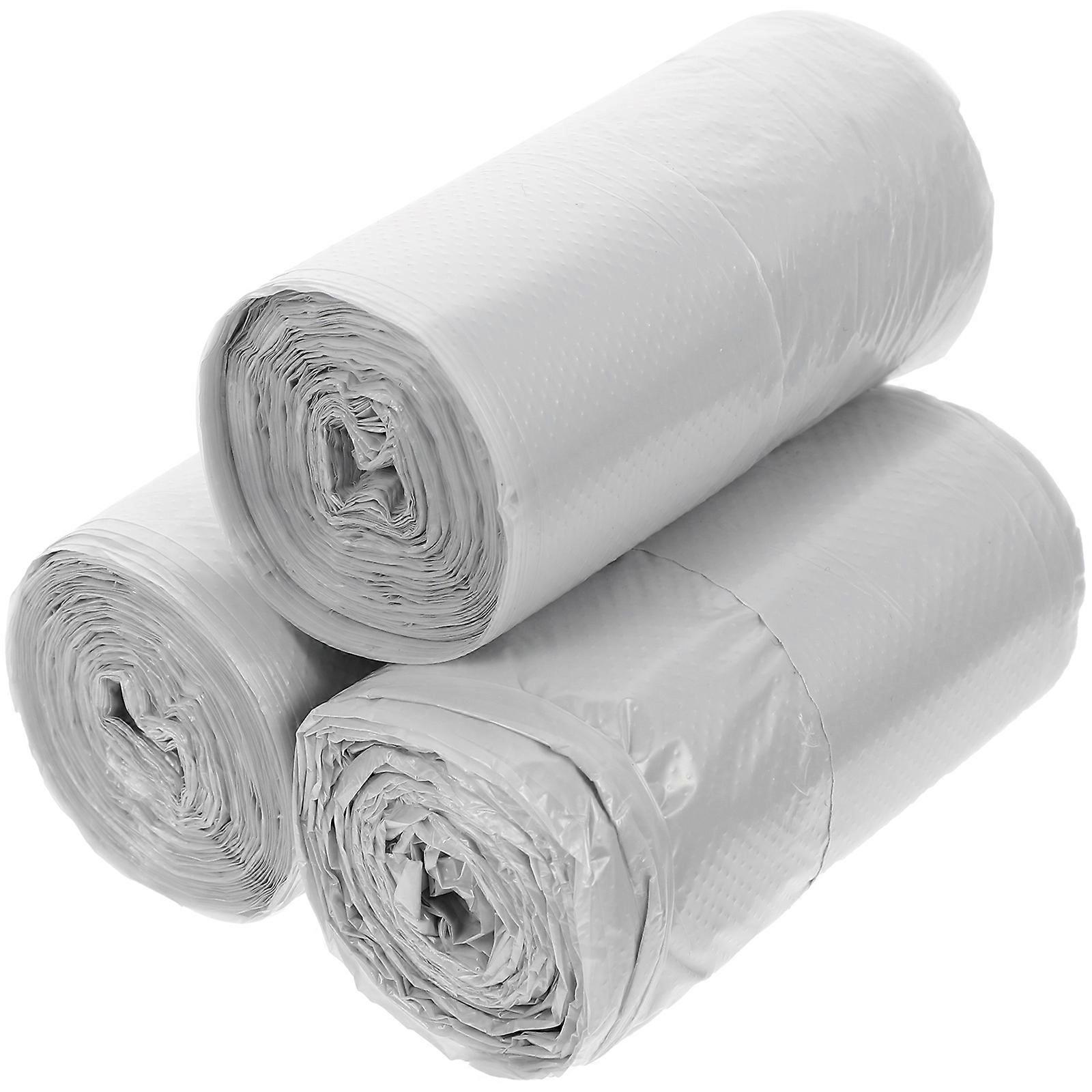 Convenient Rubbish Bags for Home Use Made of PE Material Grey Color Create Clean Environment 3 Rolls