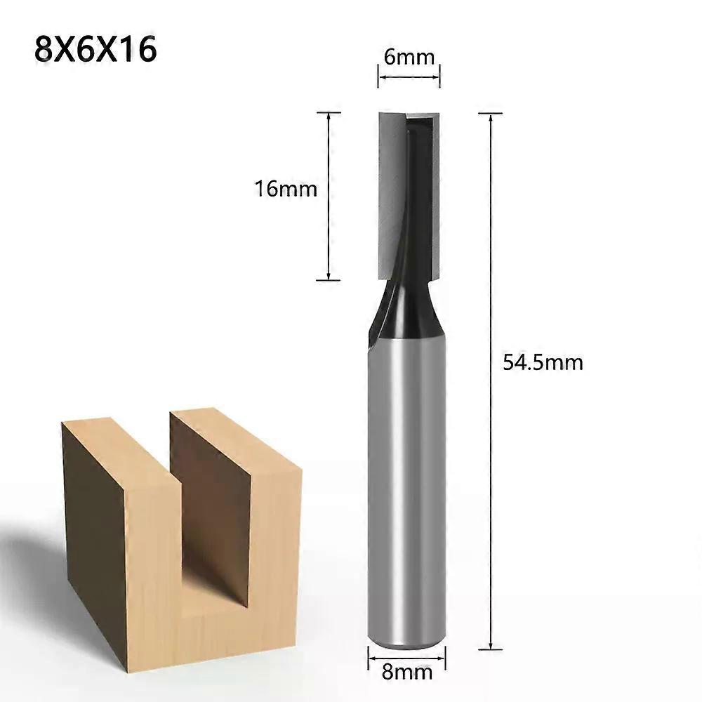 1pc 8mm Cleaning bottom Engraving Bit solid carbide router bit Woodworking Tools CNC milling cutter endmill for wood