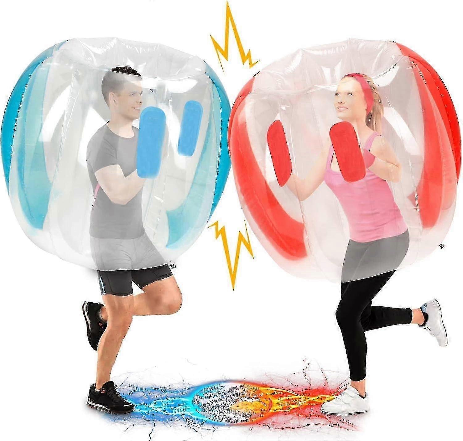 Inflatable Bumper Balls for Kids, Body Sumo Zorb Balls, Fun and Safe Outdoor Activity 0619