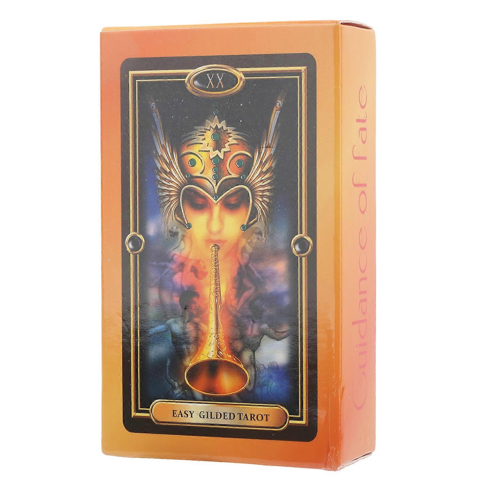 Party Tarot Card Deck Adult Portable Fate Divination Card Future Telling Board Game Gift