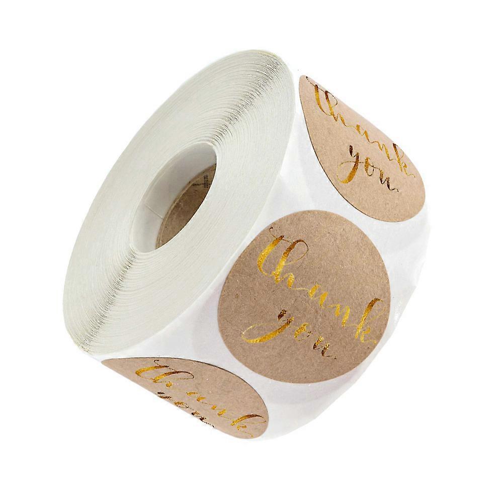 Golden Paper Stickers for Decoration Use Self Adhesive Design Perfect for Party Favor and Envelope