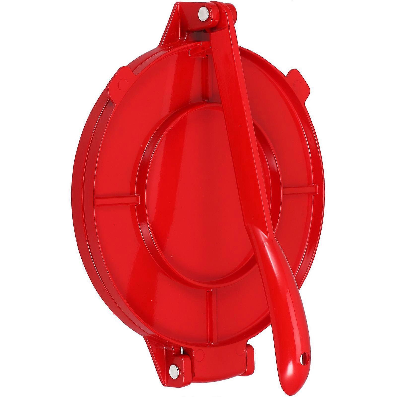 Round Shape Tortilla Press Tool For Home Users Easy Operation 25.20X20.40X3.50CM Traditional Design 1Set