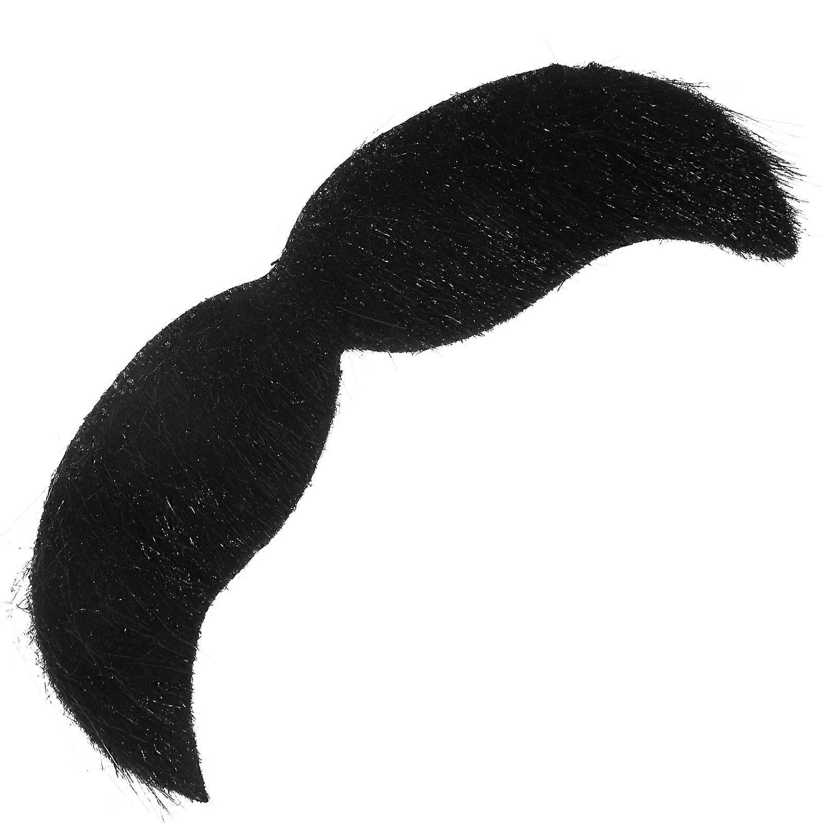 Realistic Fake Mustache for Cosplay – Comfortable, Skin Friendly False Beard Prop for Masquerade, Halloween, and Festival Events with Ergonomic