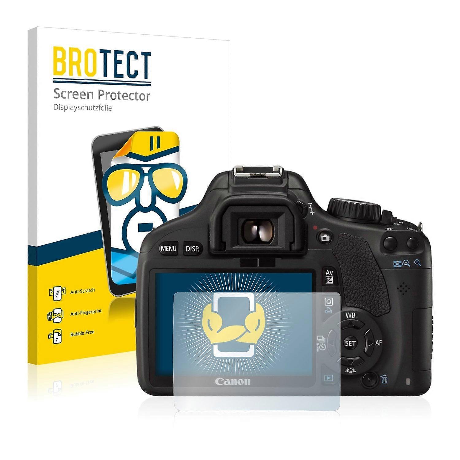 Pack of 2 Screen Protectors Compatible with Canon EOS 550D Screen Protector Ultra Clear