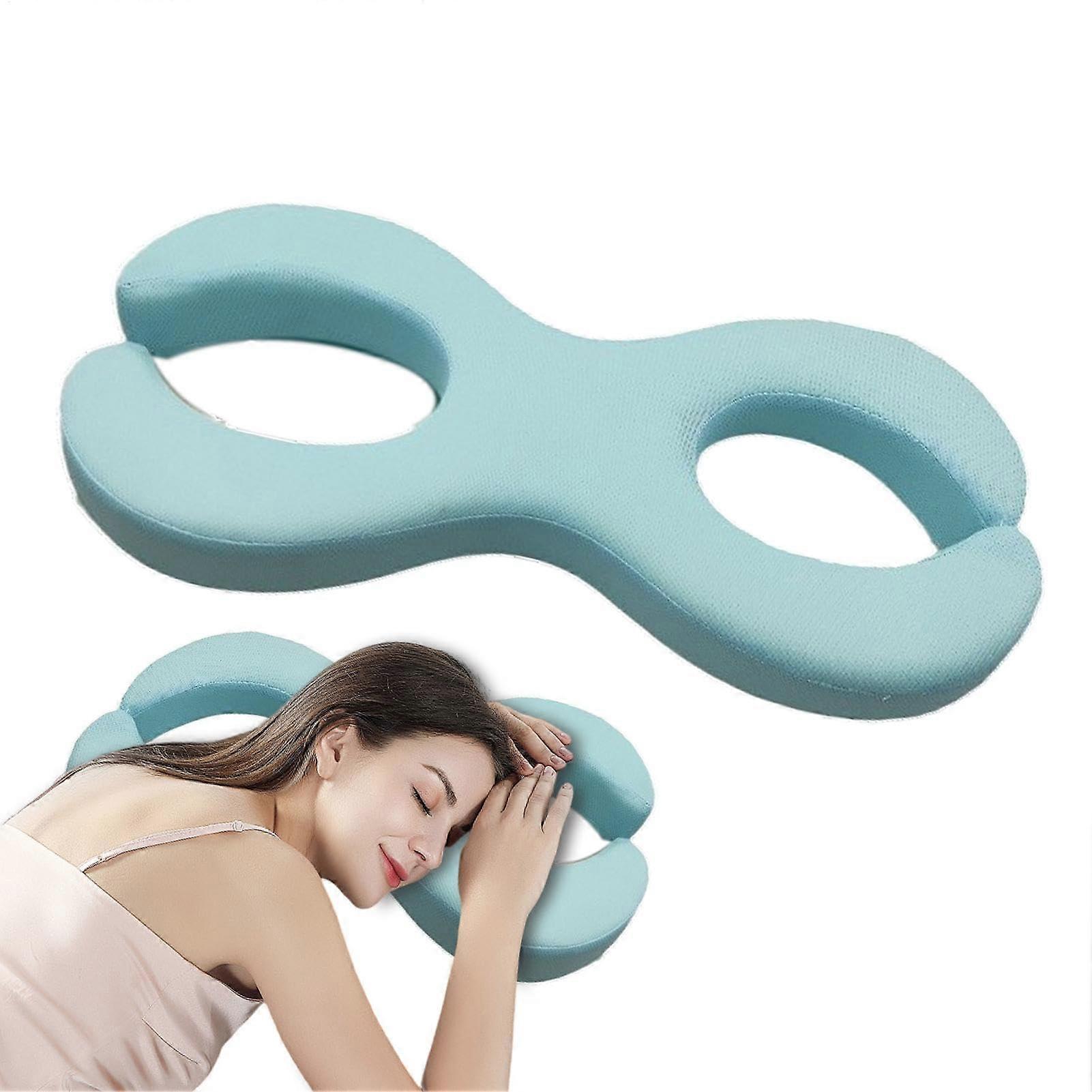 Face Down Pillow Support for Face Down Sleeping, Breathable, Lightweight, Blue