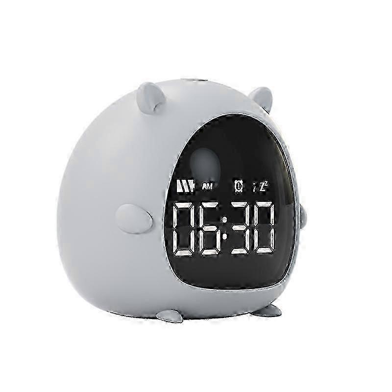 Digital Kids Alarm Clock, cartoon Rechargeable Alarm Clockmouse