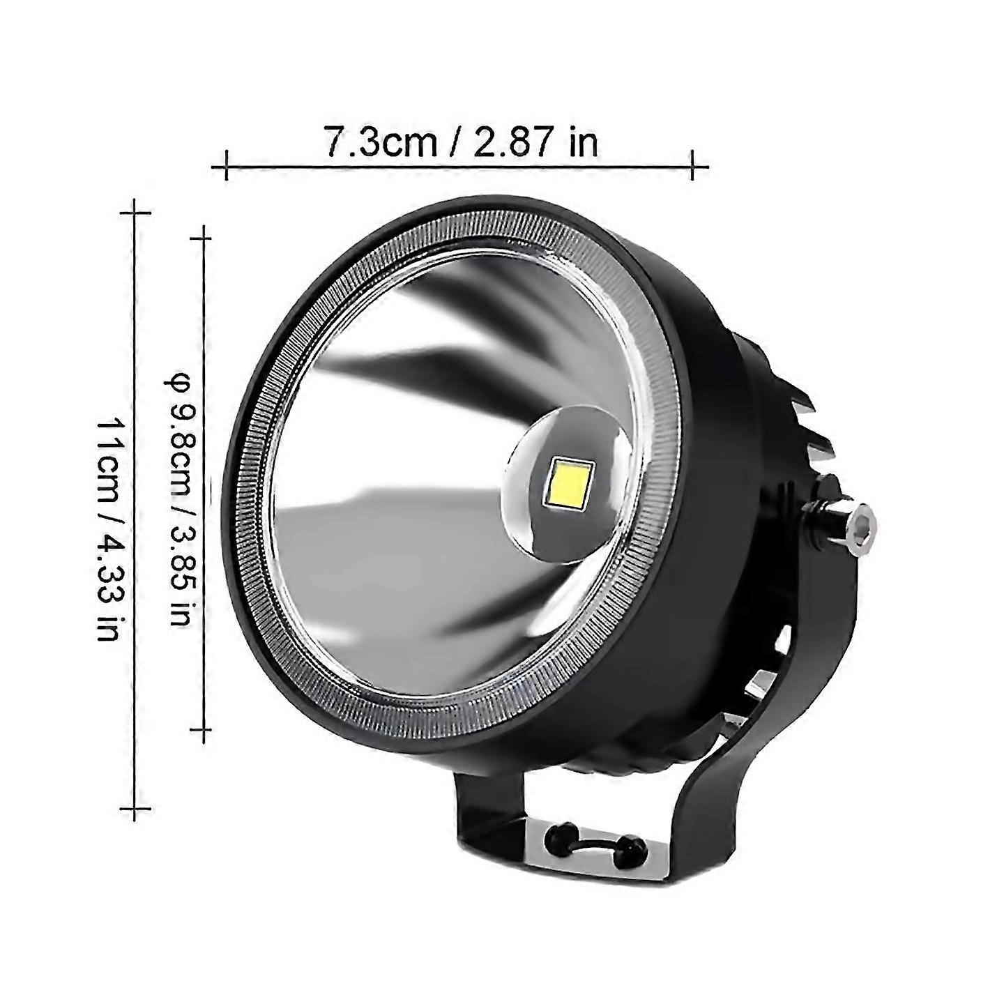 For 2pcs 4 inch led work light for motorcycle atv boat White