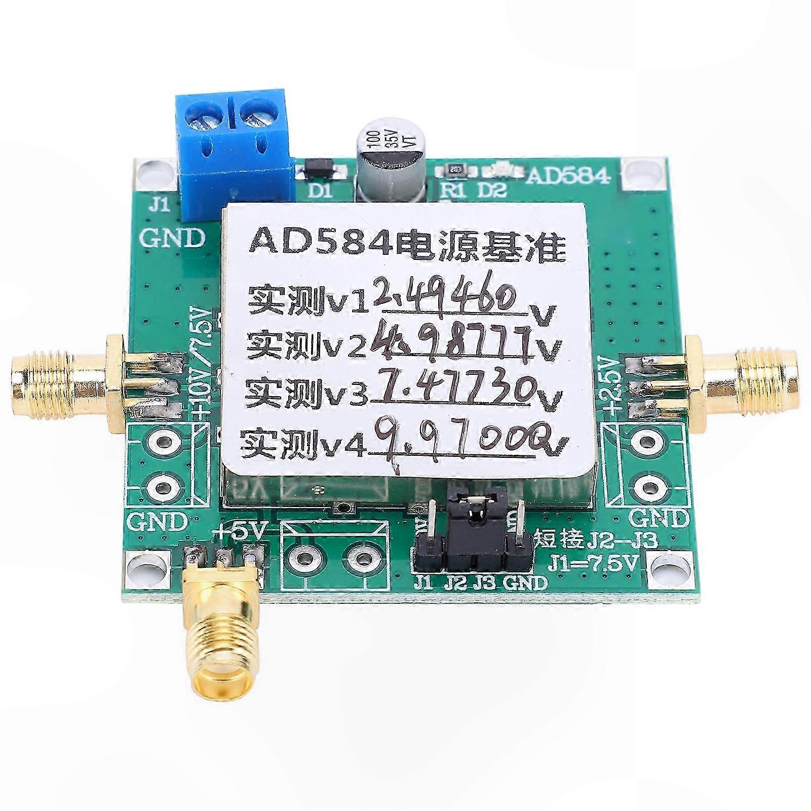 Precision Voltage Reference Module 2.5V/5V/7.5V/10V High Accuracy Component for Electronic Projects