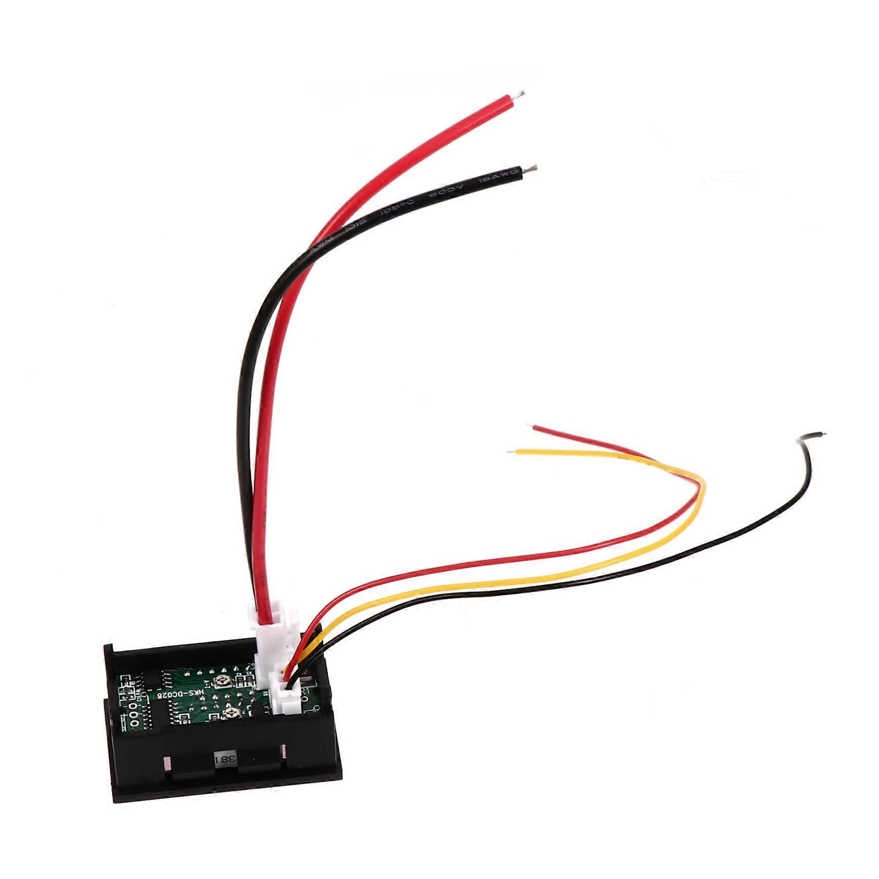 Mini Dc Voltage Dual LED Display Accurate Voltage Tester for Easy Installation and Practical Use