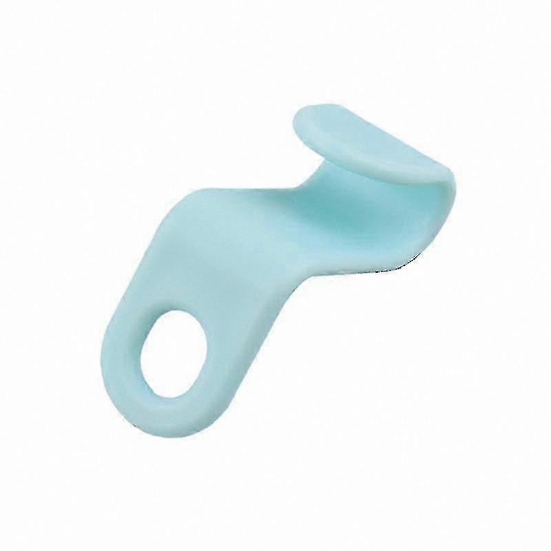 20 Pack Blue Hook Hangers Closet Organizer with Space Saving Mini Cascading Clips and Connectors for Efficient Storage Solutions