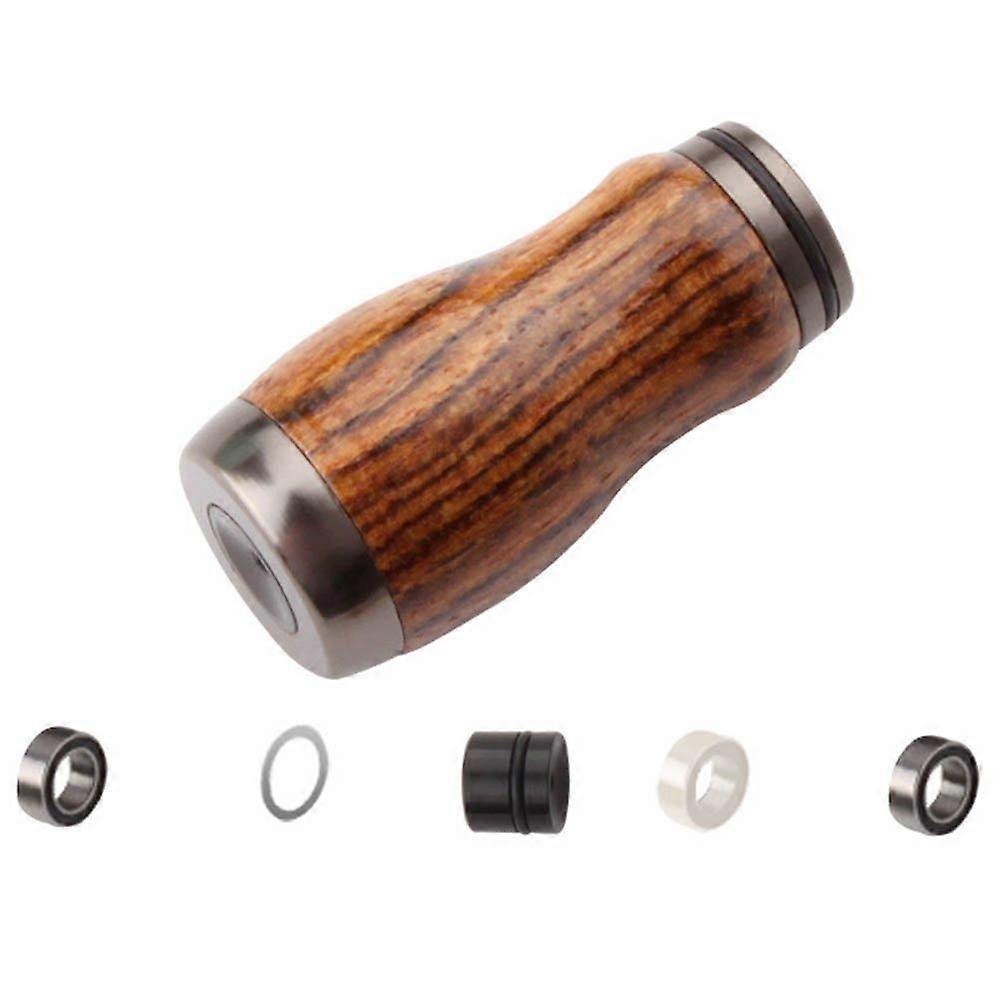 Reel Grip Solid Wood Universal DIY Fishing Reel Accessories Knob C