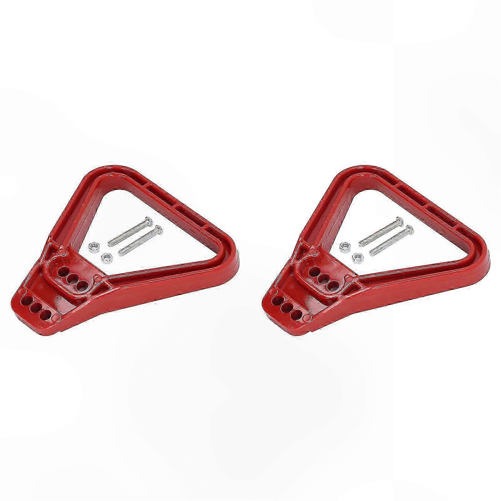 2-Pack 350A Quick Connect Handles for Dual Battery Solar Systems Red
