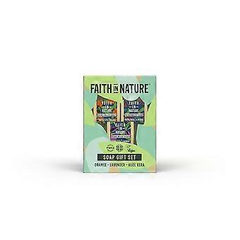Faith in Nature Seifenbox-Geschenkset 300 g – 2er-Pack