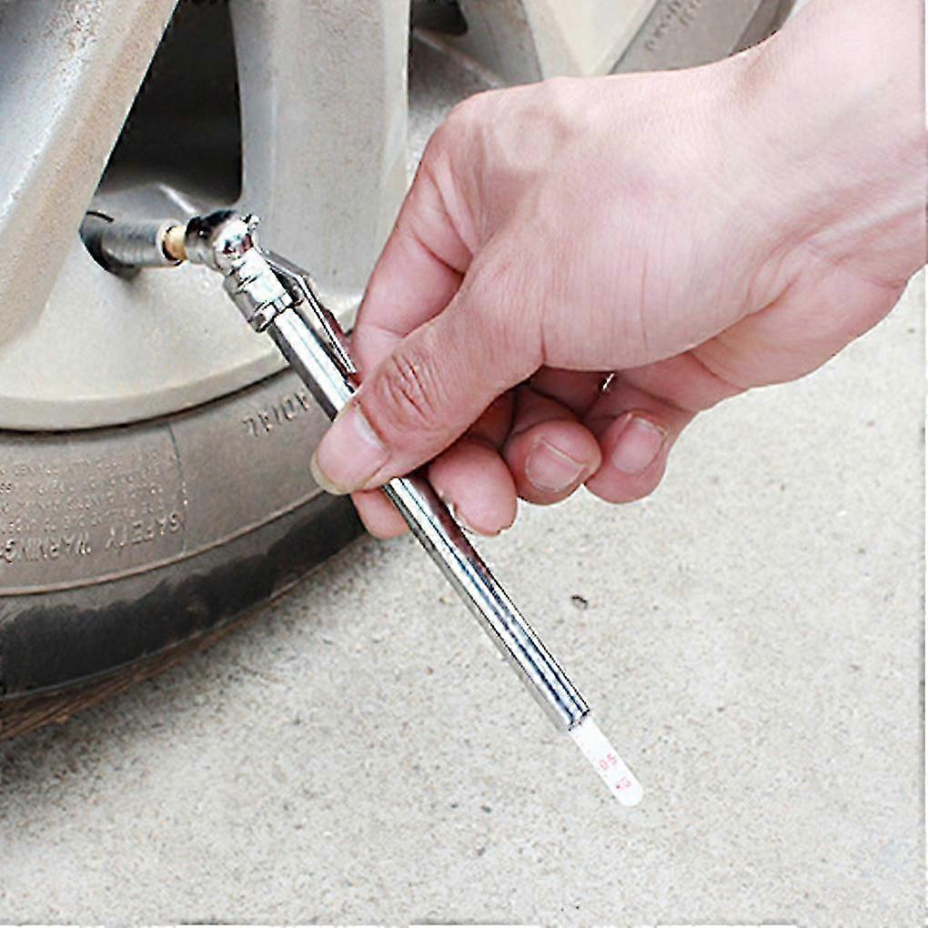 Portable mini Durable Car styling 5-50 PSI pressure gauge pen type ...