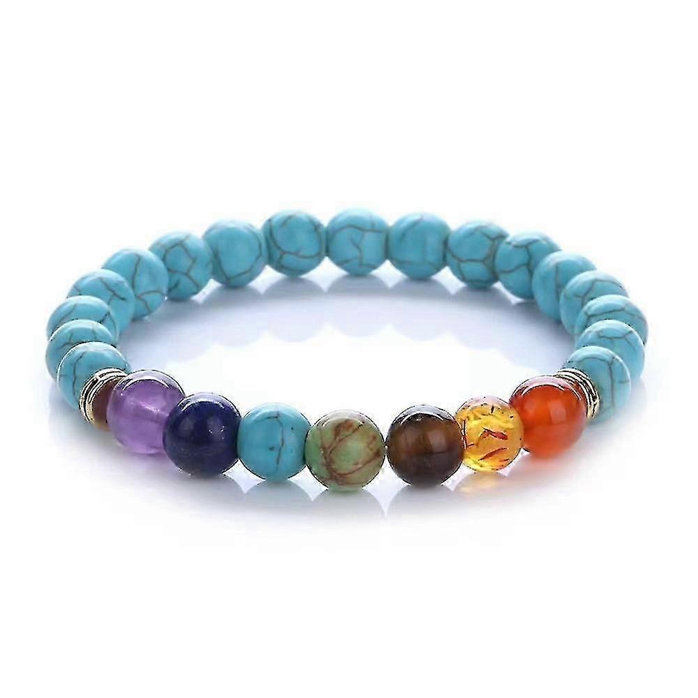 Bracelet - Retro Volcanic Stone - Handwoven, Calming Energy