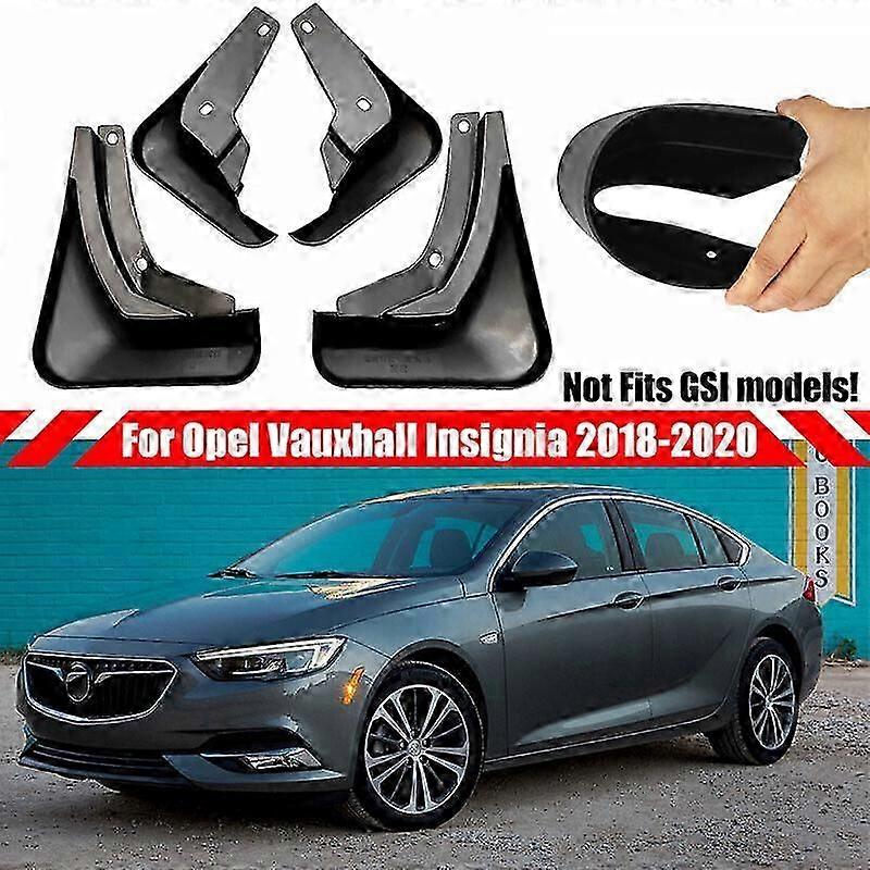 4pcs Splash Guard Mud Flaps Mudflaps For Opel Vauxhall Insignia Mk2 2018-2020