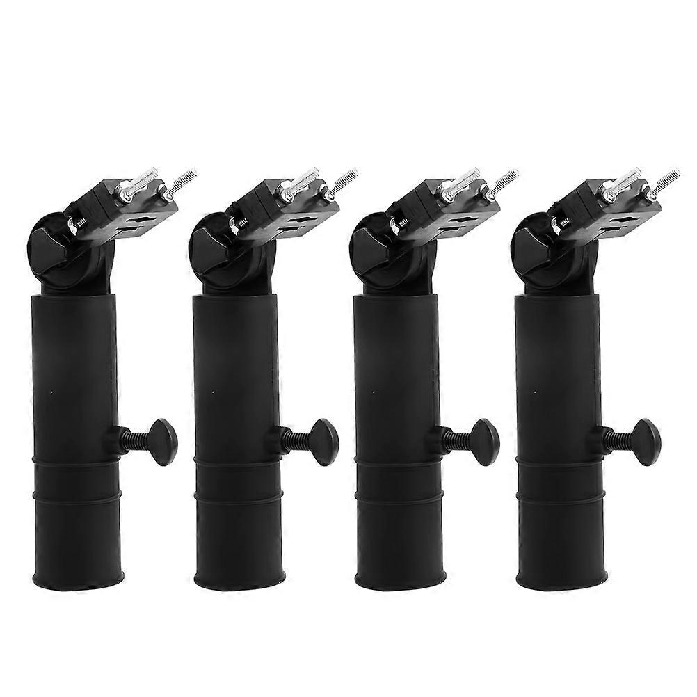 Universal Umbrella Stand For Golf Carts Adjustable And Durable 19.50X6.50X4.70CM 4Pcs