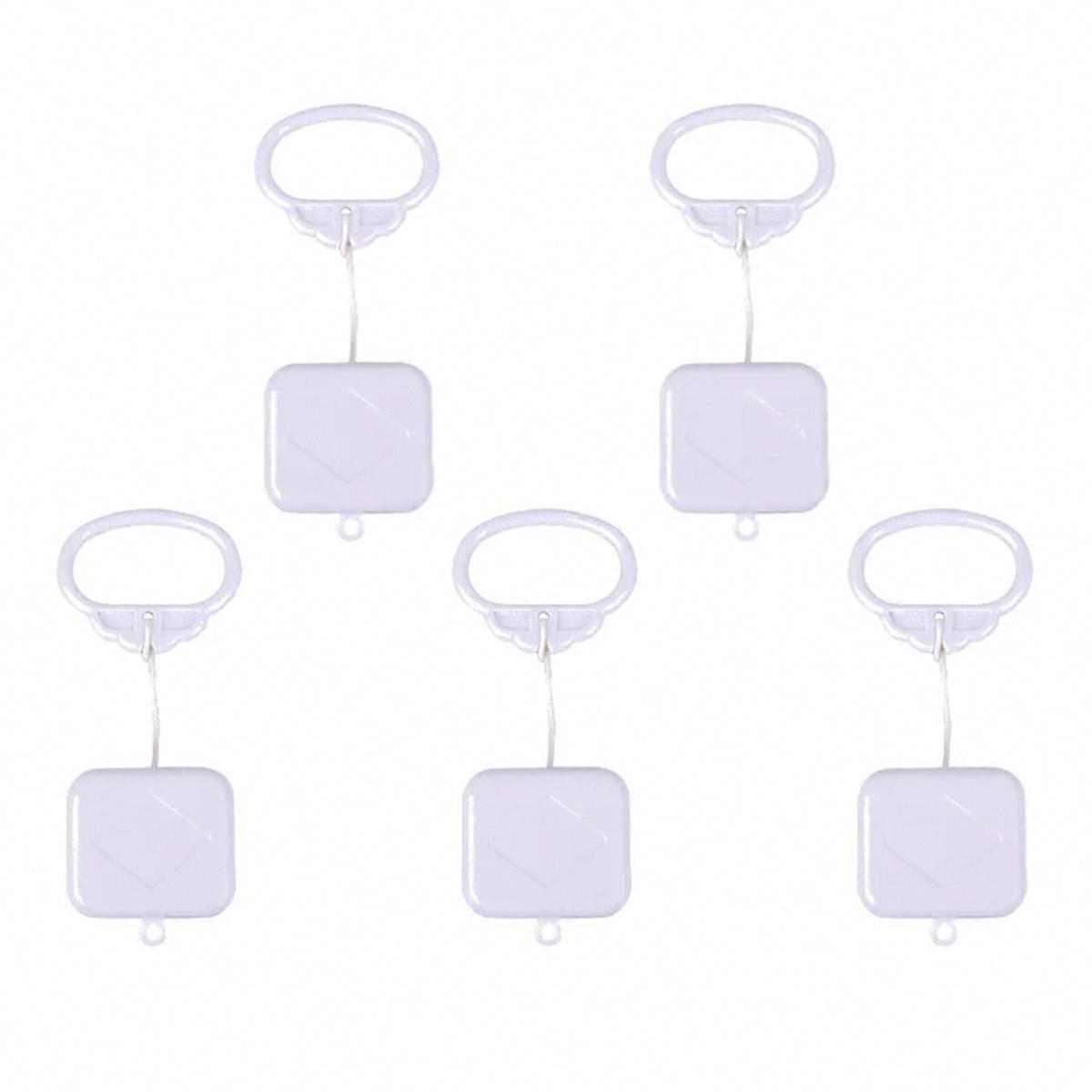 5Pcs Waterproof Pull String Music Box with Classic Lullaby Melody, Wind Up Music Box for Gifts