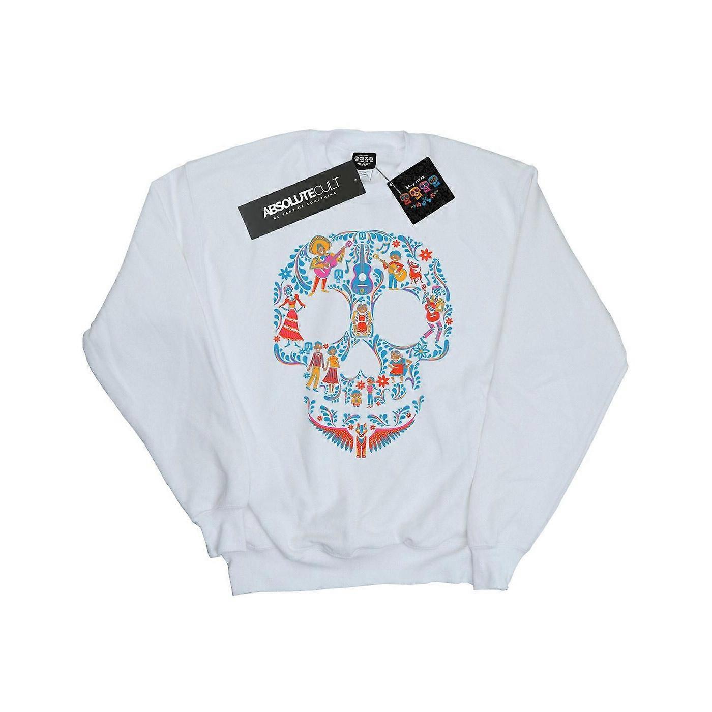 Disney Mens Coco Skull Pattern Sweatshirt