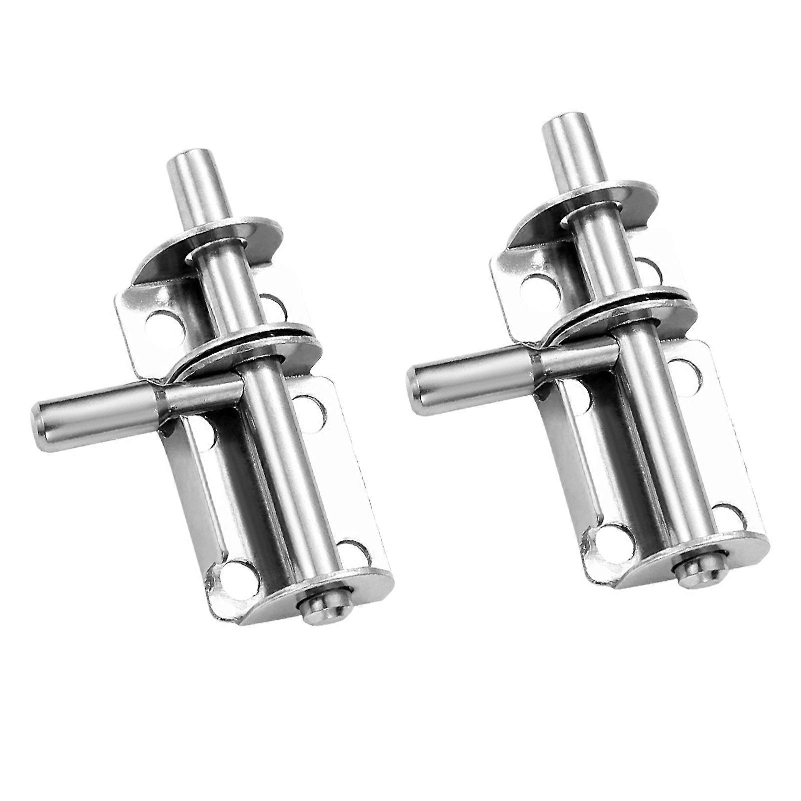 2pcs/set Spring Latch Made Of Selected Stainless Steel Rust Prevention Function Latch Stainless