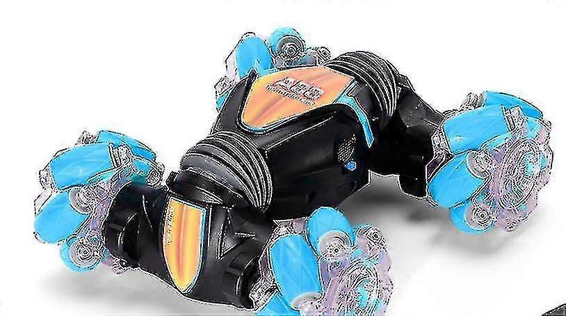 Gesture Sensing Remote Control Stunt Car Drift Car With Dog Walking Mode(Blue) 2025