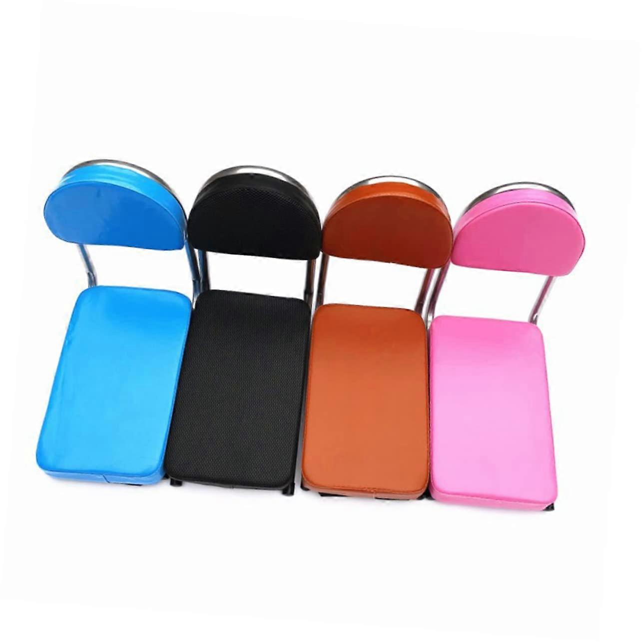 Boy Girl Rear Seat Cover For Bike Thickened Soft Rear Saddle Bike Rack Compatible Easy Install With Screws