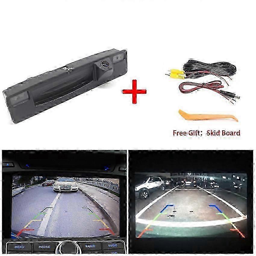 HD Trunk Handle Camera for Ford Focus Mk4 C519 2018-2021 CCD Night Vision Waterproof Backup Reverse Rear View Camera