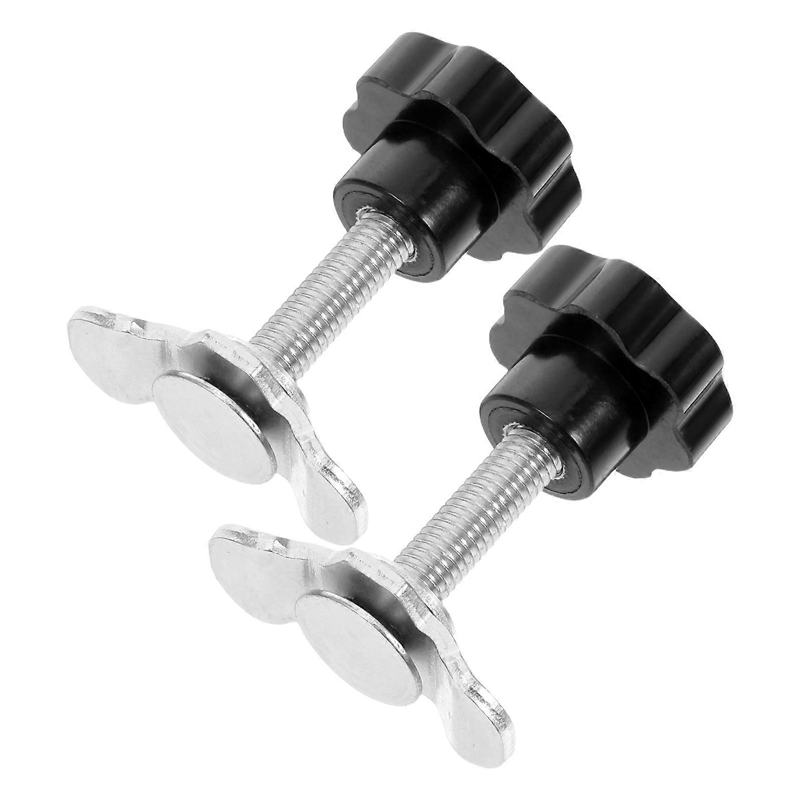 Metal Threaded Coupling Nut for Riveting with 2Pcs Hand Tightening Knob Handles