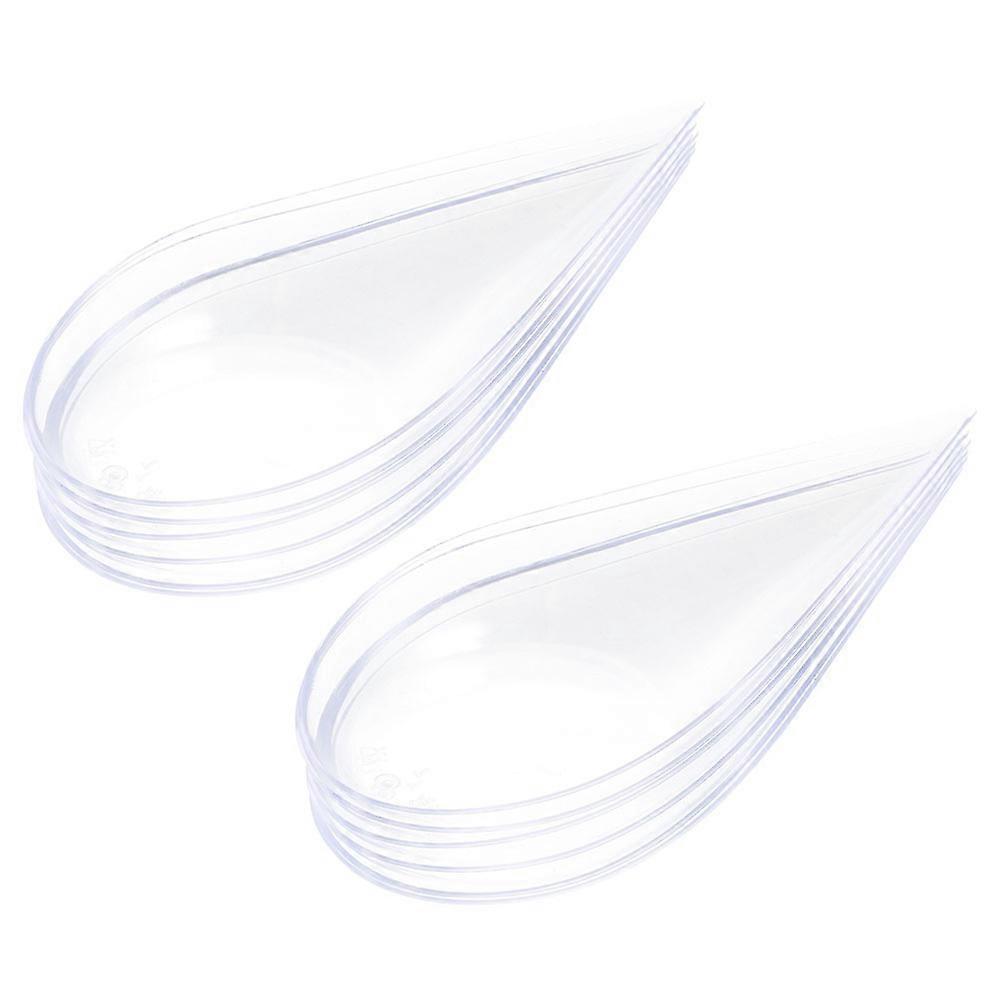 20Pcs Ice Cream Scoop Tear-Drop Design for Dessert Serving and Parties Made of