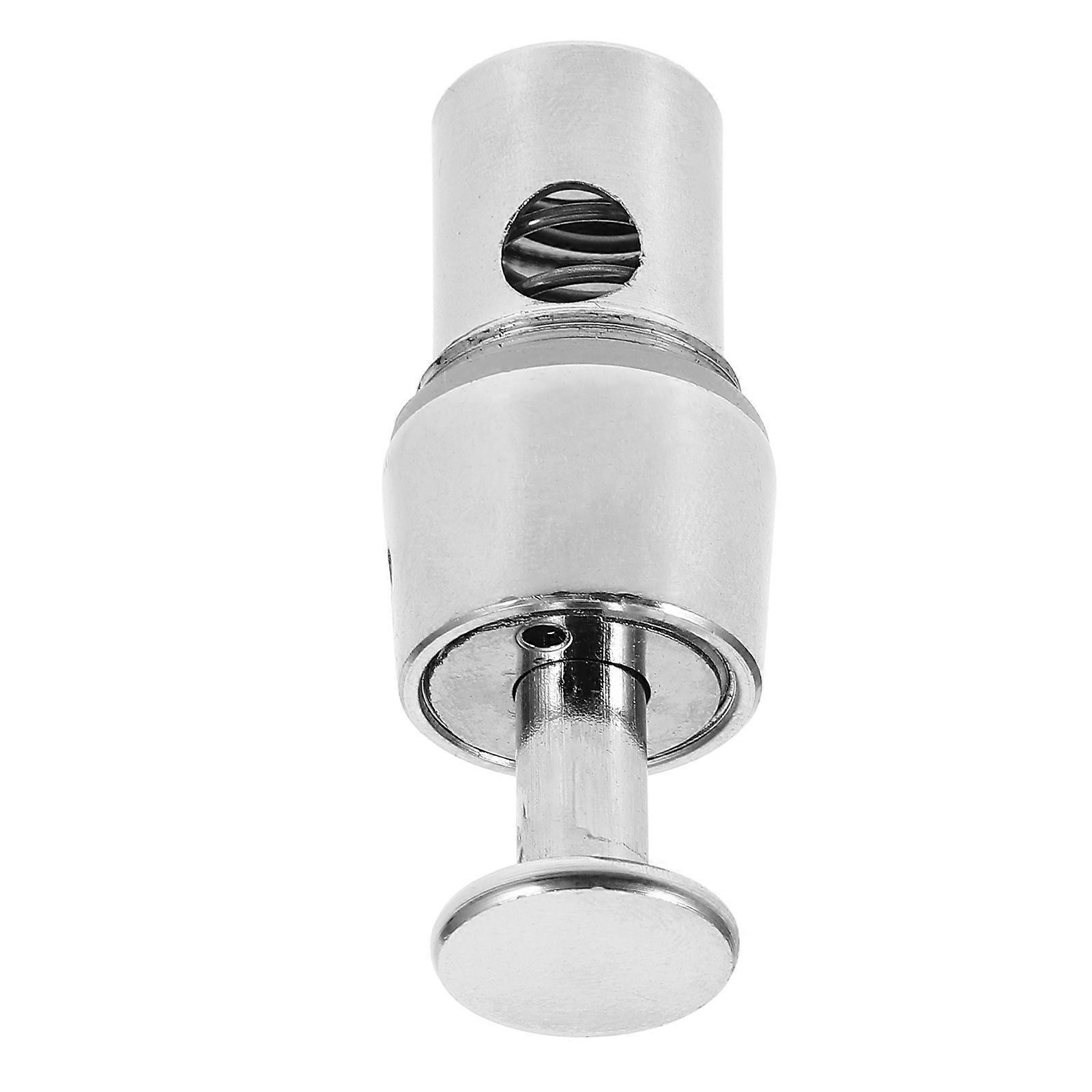 Wall Lotion Dispenser Pump Head Cylindrical Plastic Silver Suitable for Schools 1Set
