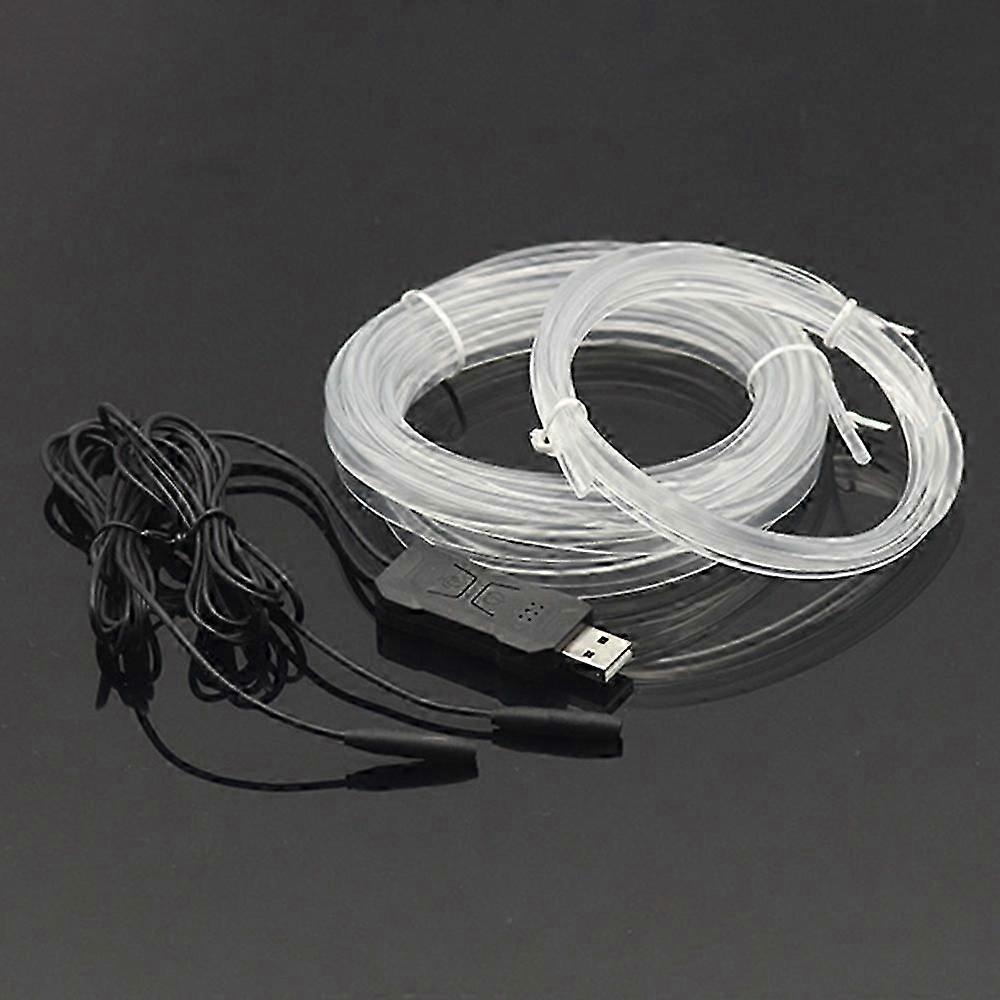 K24U Colorful Lighting LED Fiber Optic Strip Light Ambient Lamp APP Voice Remote Control Car Interio