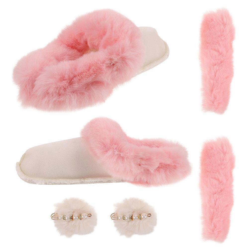 Warm Shoes Liners Plush Inserts Replacement For Outdoor Activities Size 8.00X7.00X4.00CM Thickened Inner Lining 1Set