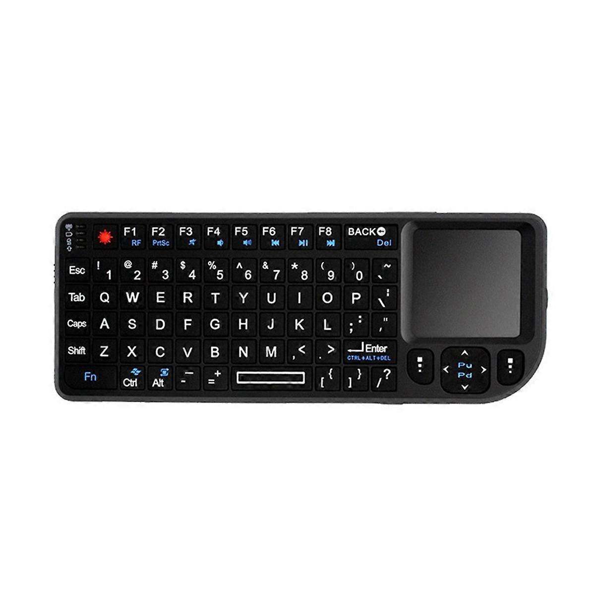 Handheld 2.4G Mini Wireless Keyboard With Touchpad Mouse