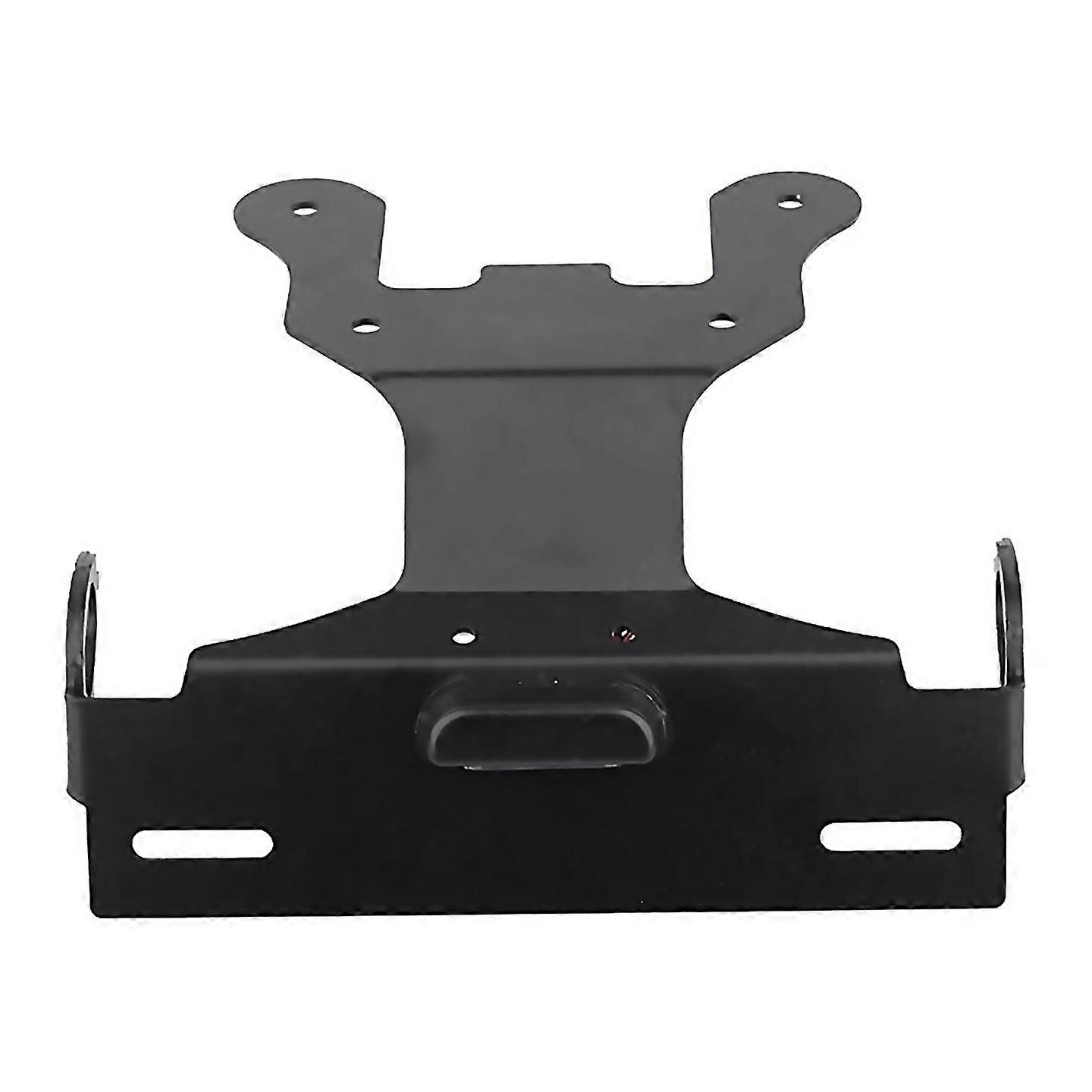 For Motorcycle License Plate Holder Frame Bracket Led Light For