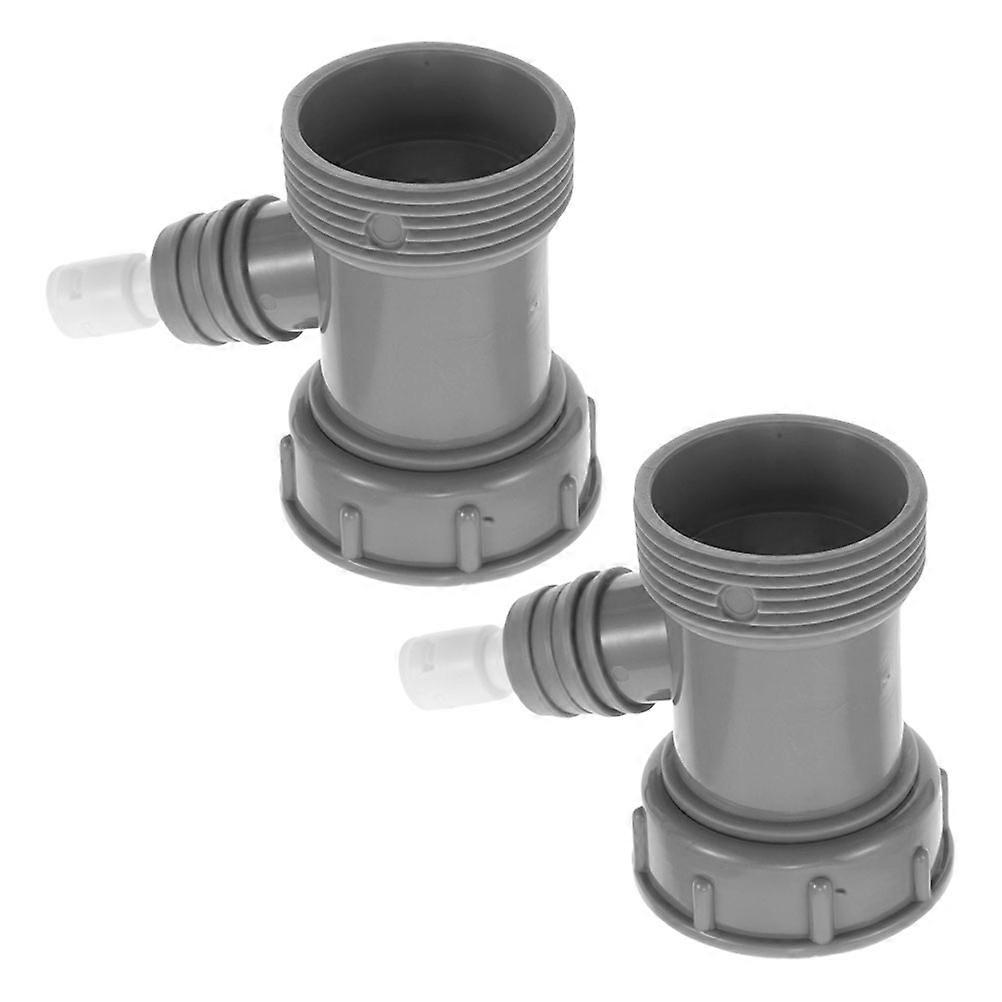 8Pcs Kitchen Sink Pipe Adapter for Dishwasher Waste Pipe Connector Dark Grey