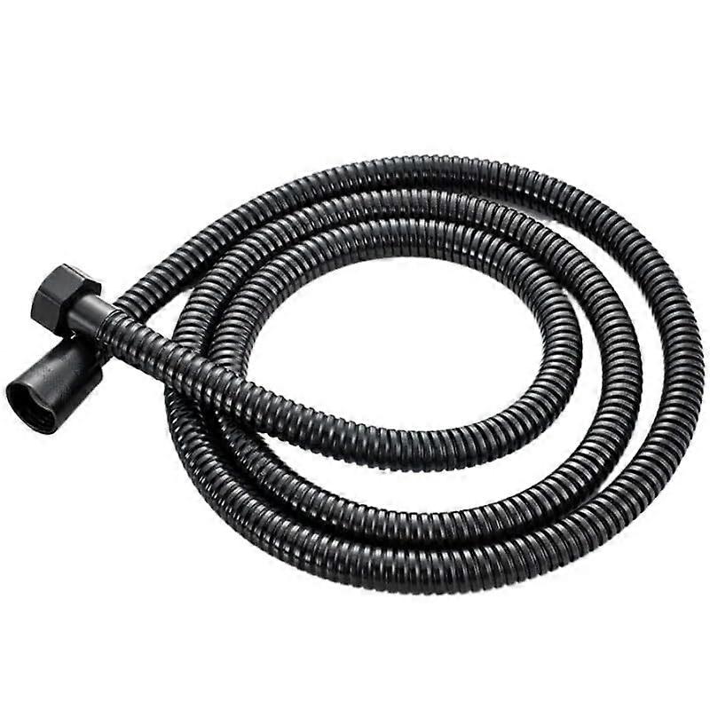 5 Modes Pressure Boost Shower Head Large Water Nozzle Multifunction Adjustable Rain Shower Head 1.5m Pipe Black