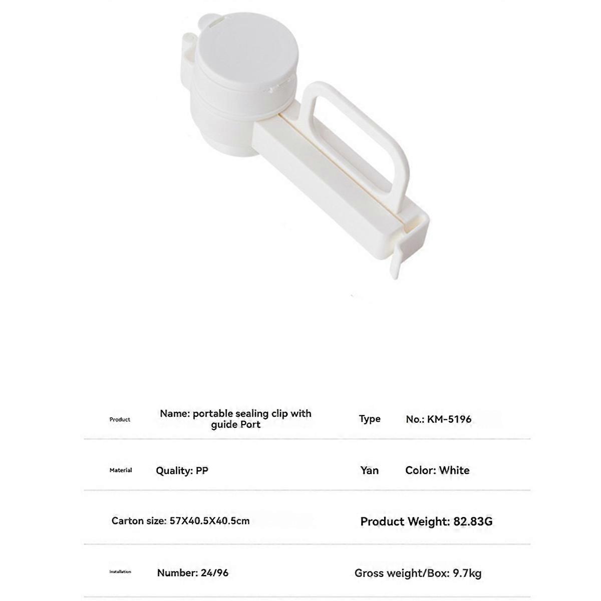 Food Bag Sealing Clip with for Spout, Food Bag Clips with for Spouts