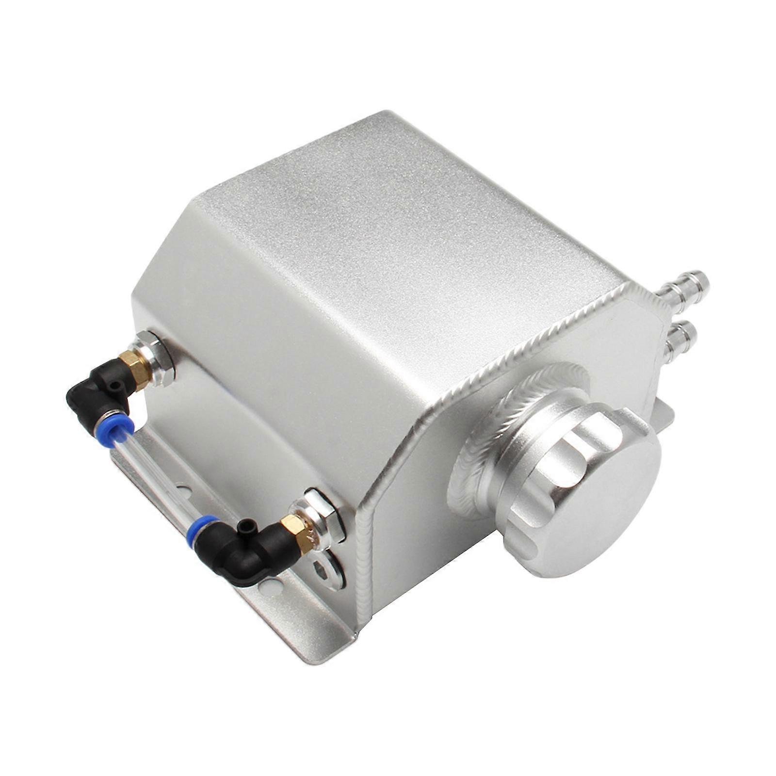 1L Universal Aluminum Alloy Generic Heat nk Overflow Tank High Performance lver