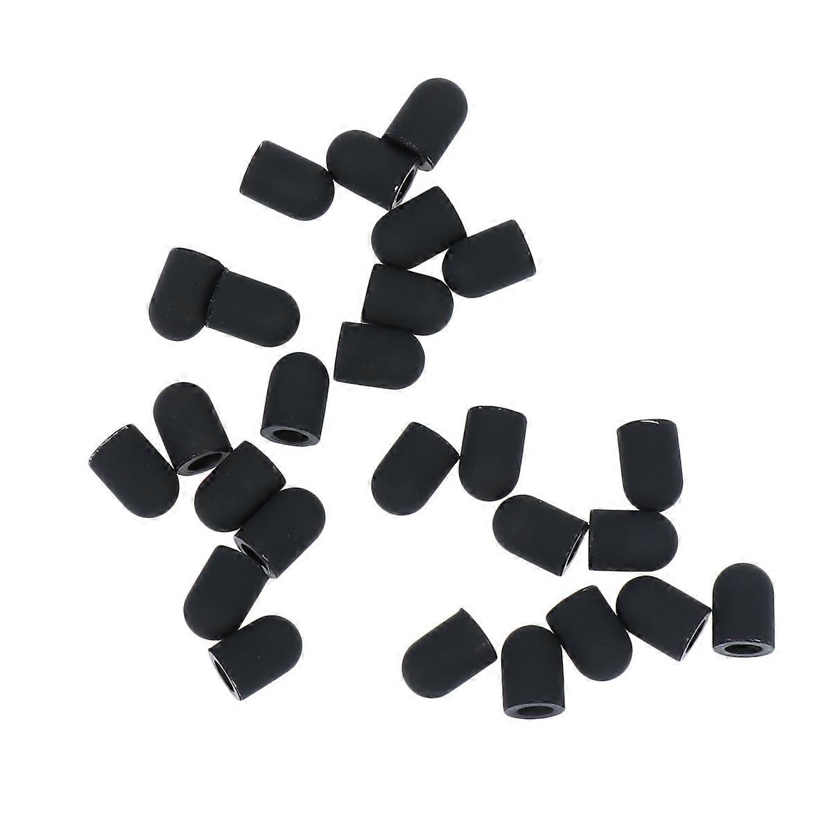 Pen Tip Case Silicone Stylus Replacement for Touch Pen 90Pcs Black
