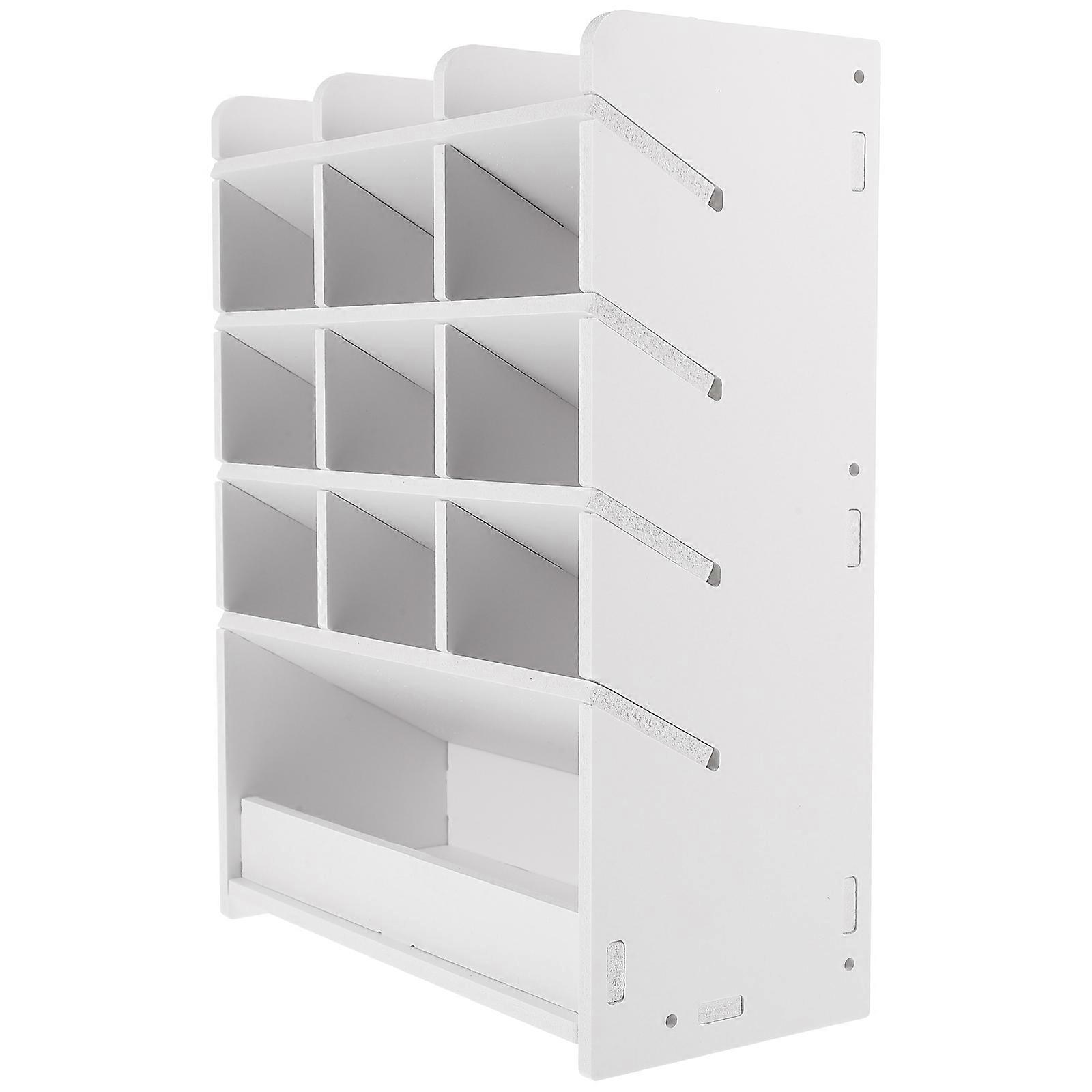 2Pcs Desk Organizer Box Large Capacity For Home And Office DIY Design Square Storage Unit