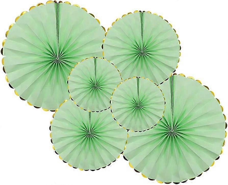 Décoration de fête d'anniversaire, mariage, lieu de mariage, ambiance, disposition, bord doré, éventail en papier, flux