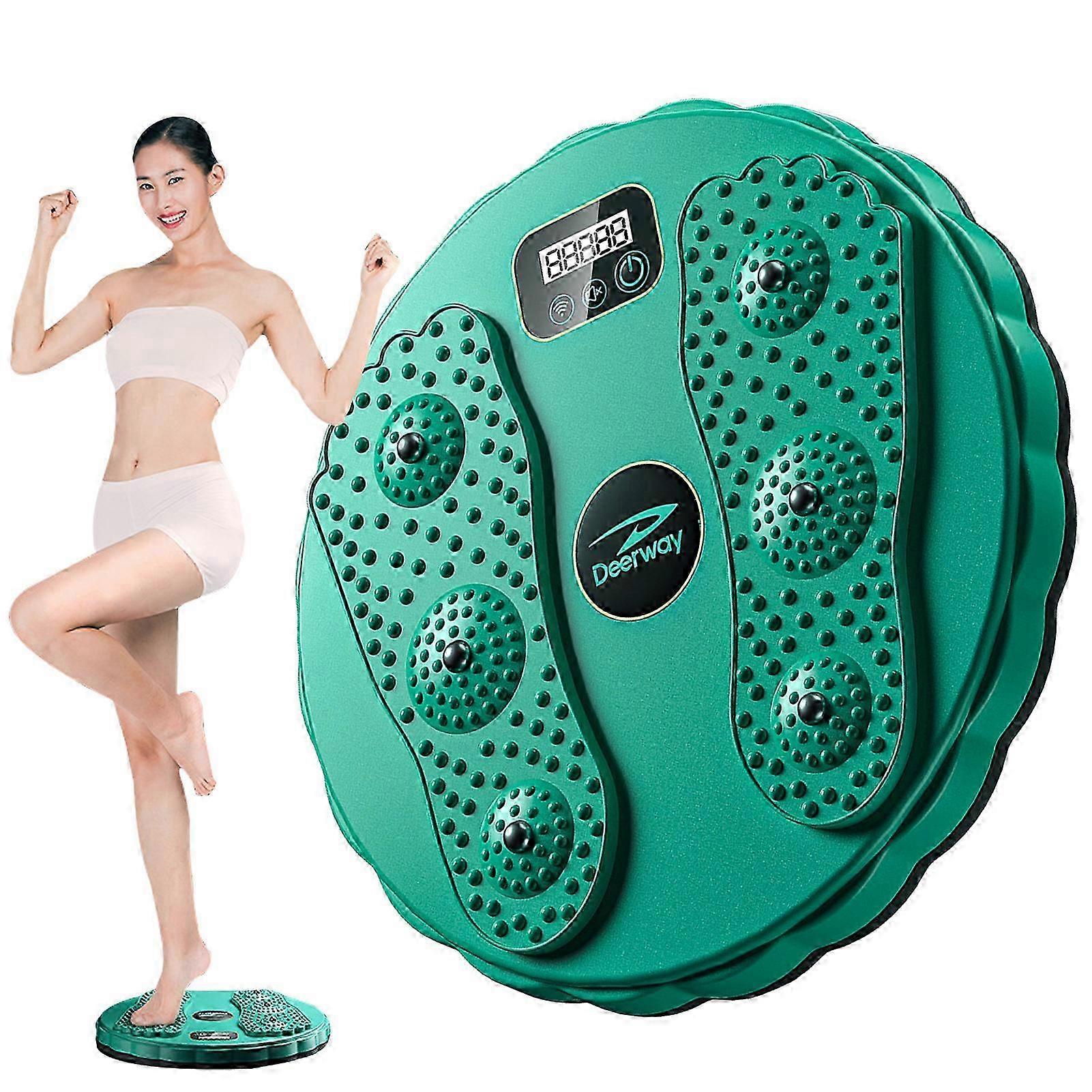 2025 Twist Board Workout Board Twist Figure Trimmer LCD Electronic Fitness Disc With Non-Slip Base Exercise Equipment For