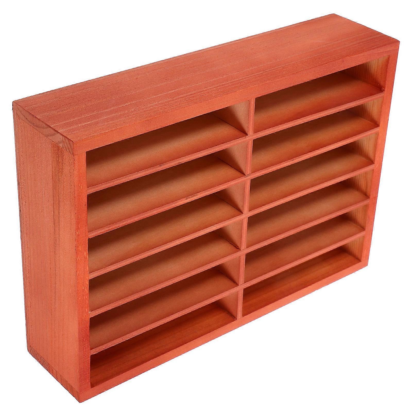 Multi-Grid Phone Storage Box for Desktop Mobile Phone Holder 4Pcs