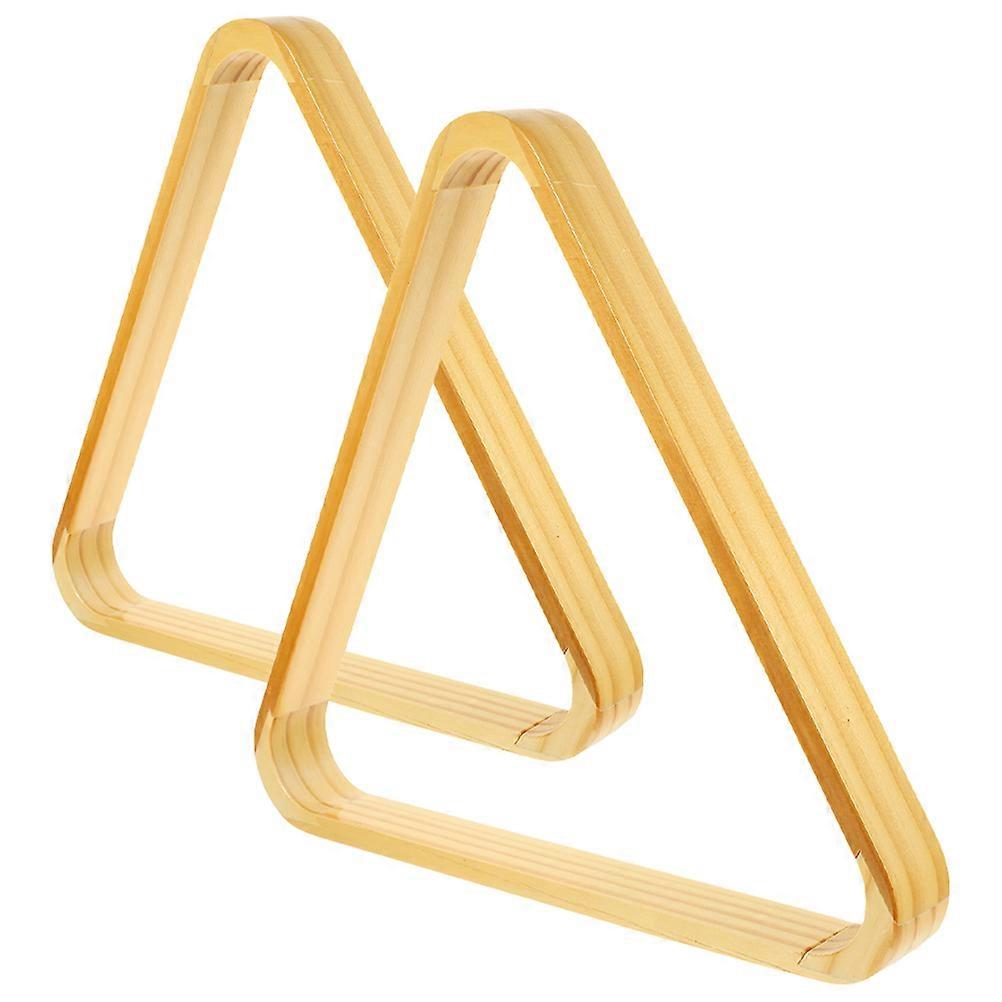 Billiard Triangle Rack Solid Wood for Billiard 8Pcs Pool Table Accessories