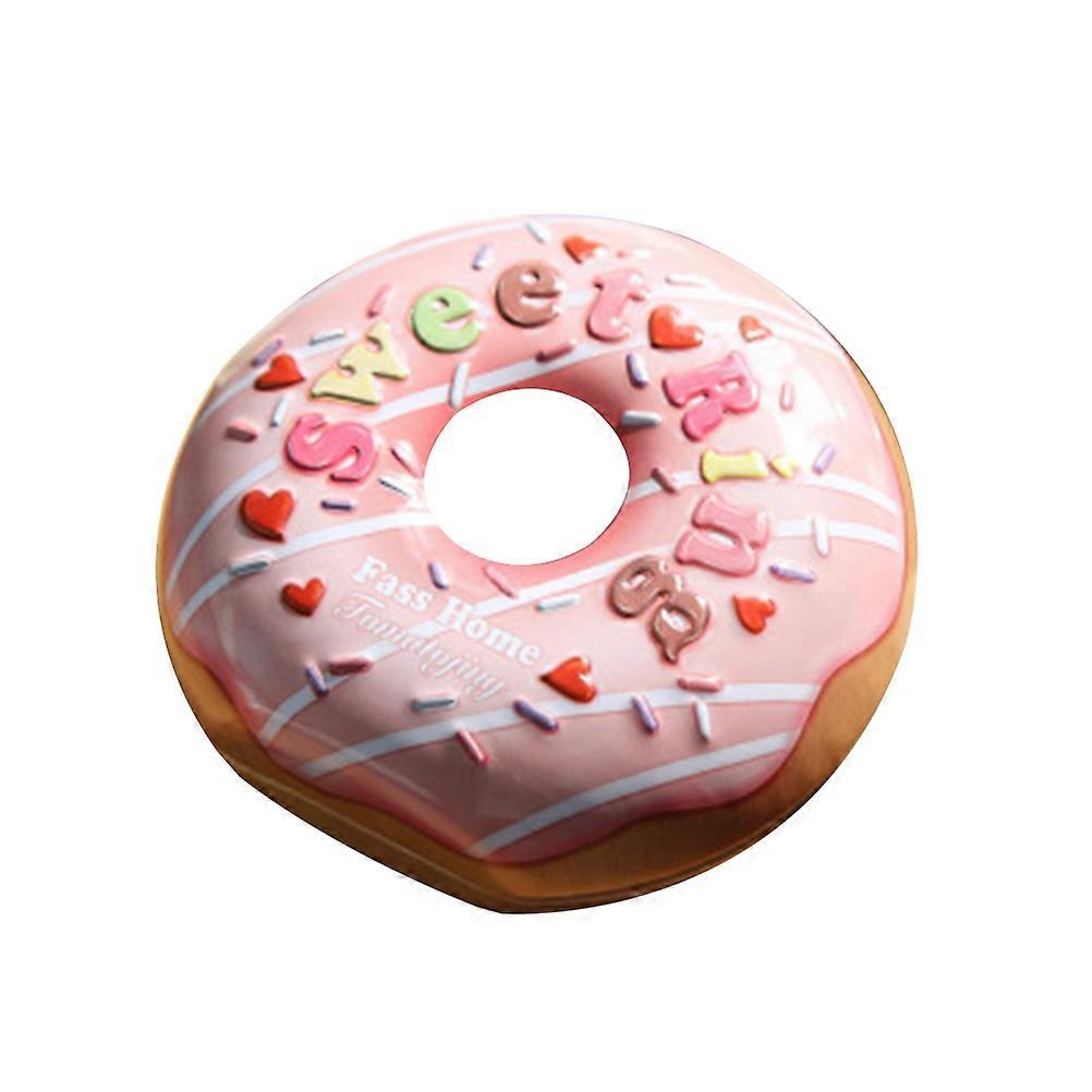 Tea Leaf Storage Organizer Candy Box for Candy Storage 3Pcs Donut Pink