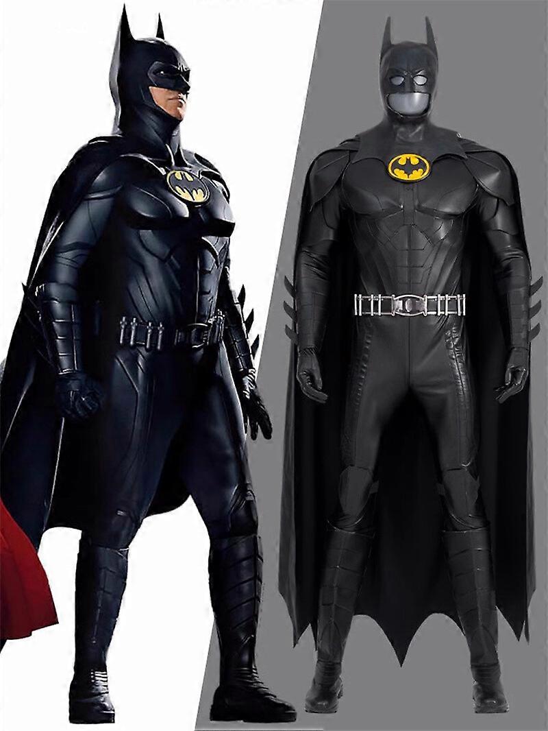 2023 Flash Batman Bruce Wayne Cosplay Kostym Utrustning Halloween Herr Custom