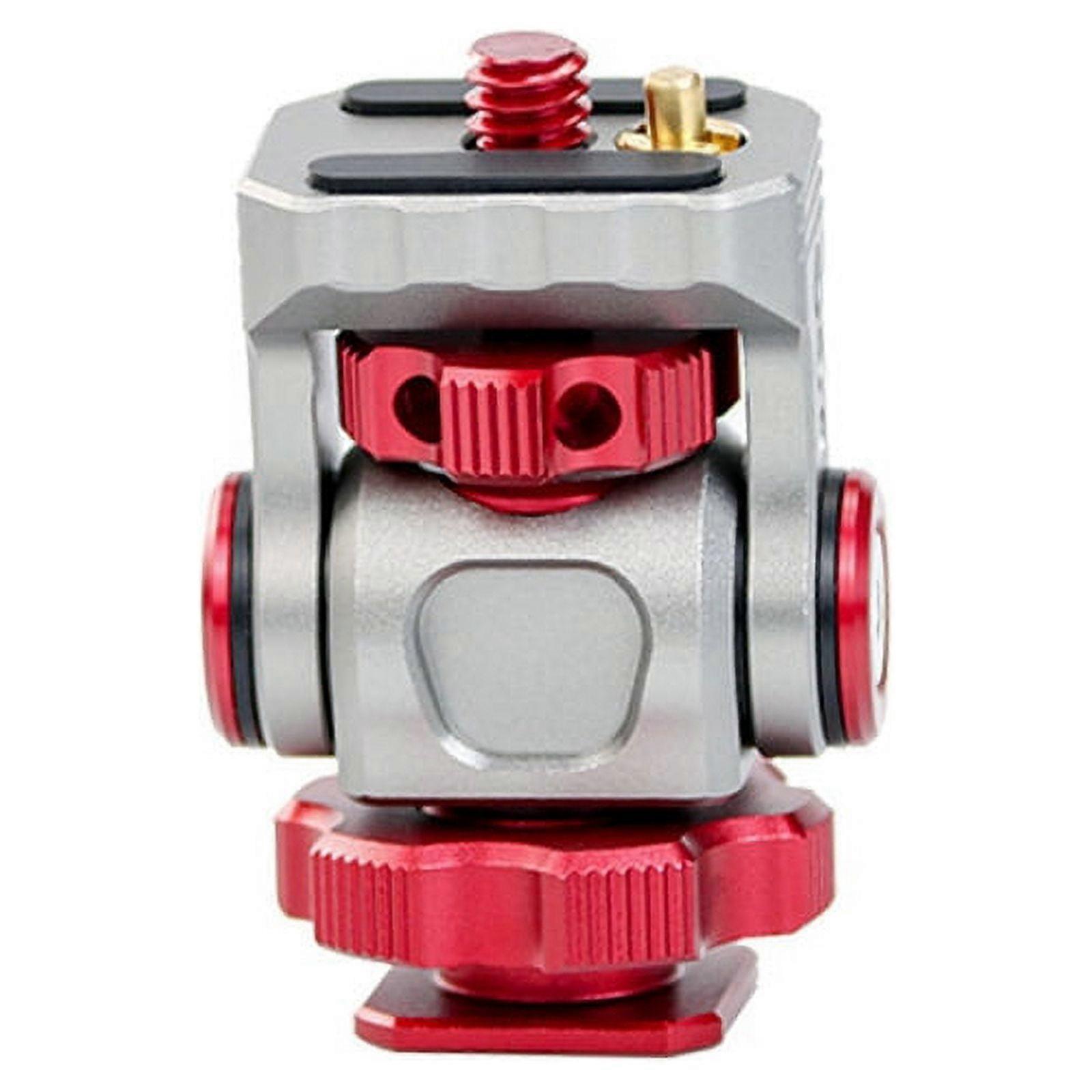 Monitor PTZ Bracket Live Universal PTZ Mobile Phone -Single PTZ Monitor Mini Portable PTZ Bracket,Titanium